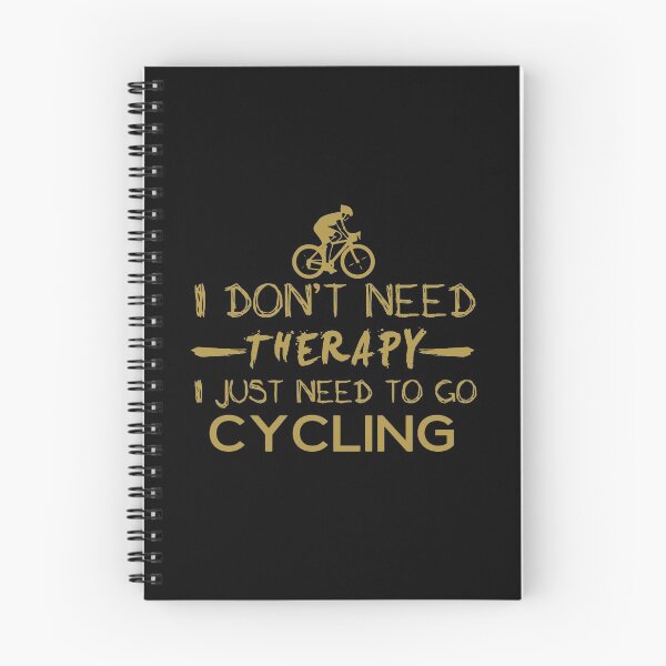 Item preview, Love Cycling Therapy bicycle Tent Caravan I dont need therapy i just need to go Cycling Apparel Essential Motivation Inspiration Joy Mood  designed and sold by DesignByHeartUK.