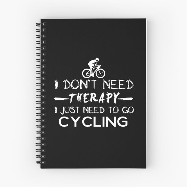 Item preview, Love Cycling Therapy bicycle Tent Caravan I dont need therapy i just need to go Cycling Apparel Essential Motivation Inspiration Joy Mood  designed and sold by DesignByHeartUK.