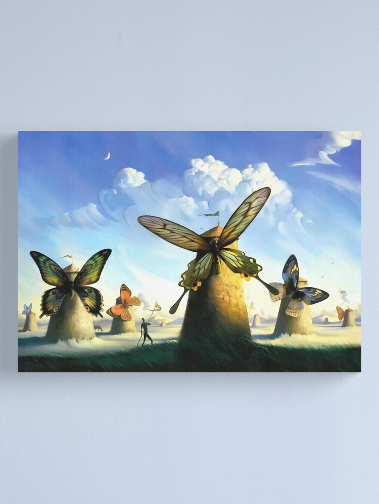 Salvador Dali tank tops vest 100% Cotton El Salvador Dali Master Surrealist  Artist Butterflies Windmill - AliExpress