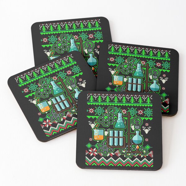 Item preview, Science Chemist Ugly Christmas Chemistry designed and sold by ferverena4.