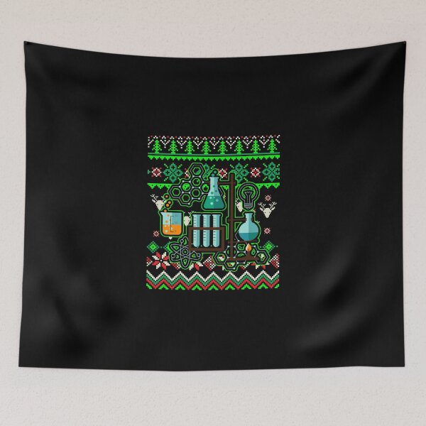 Item preview, Science Chemist Ugly Christmas Chemistry designed and sold by ferverena4.