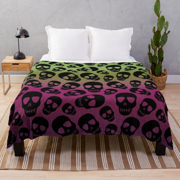 Item preview, Velvety Skulls Pattern designed and sold by OddPop.