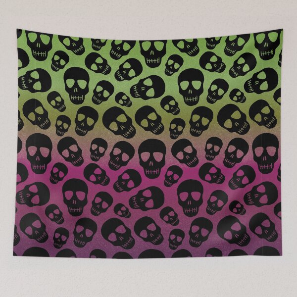 Item preview, Velvety Skulls Pattern designed and sold by OddPop.