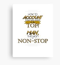 Nonstop Canvas Print
