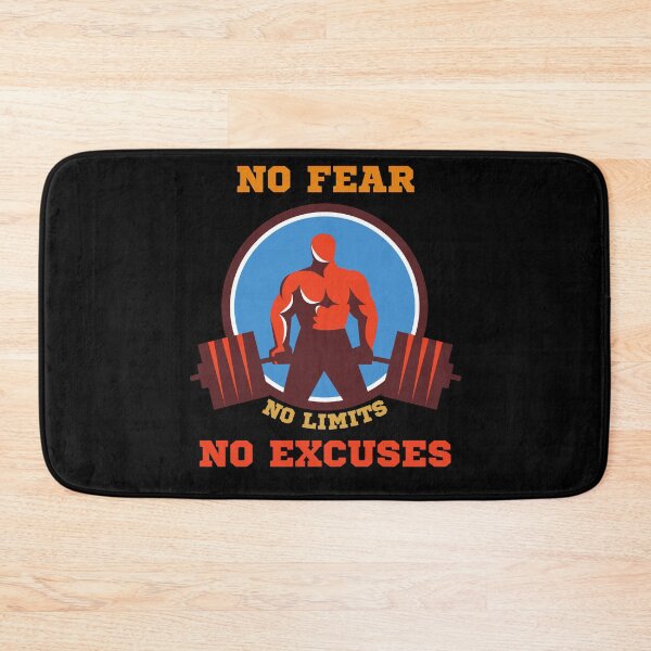 Item preview, No Fear No Excuses No Limits designed and sold by OMG Outfits .
