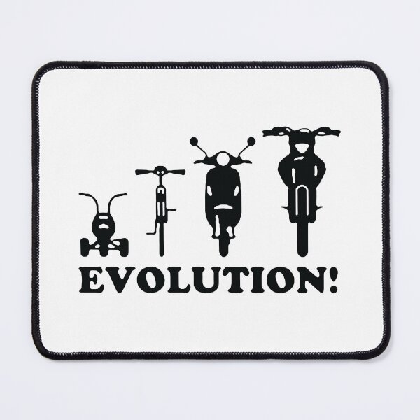 Item preview, Love Motorbike Evolution Bikers Life Art Apparel Essential Motivation Inspiration Joy Mood  designed and sold by DesignByHeartUK.