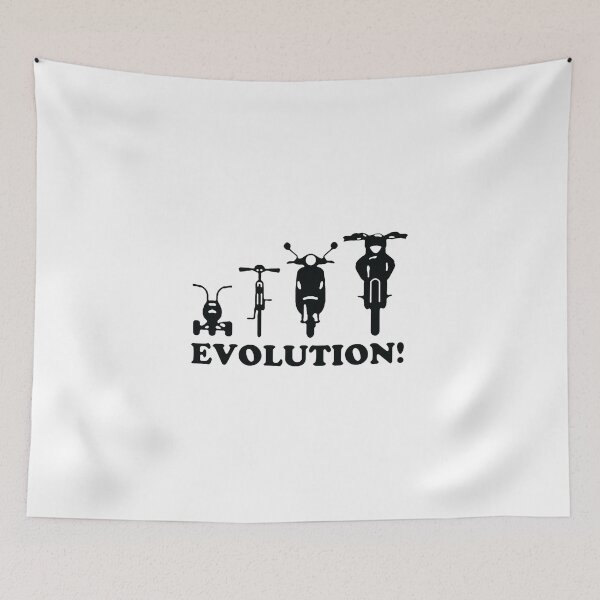 Item preview, Love Motorbike Evolution Bikers Life Art Apparel Essential Motivation Inspiration Joy Mood  designed and sold by DesignByHeartUK.