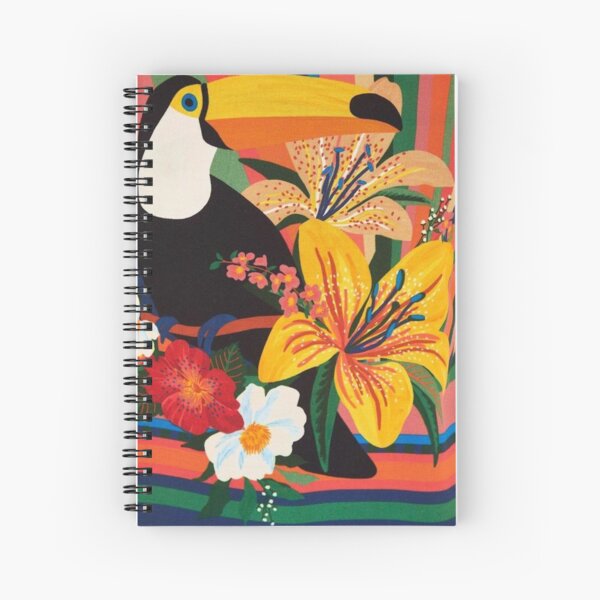 Toucan Tropical Brazil Amazonia Spiral Notebook
