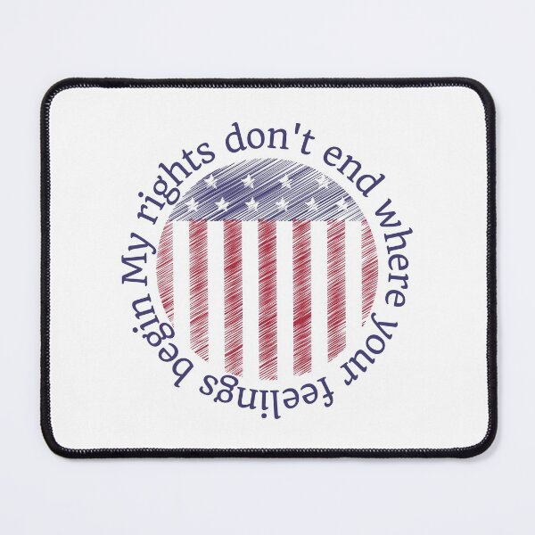 Item preview, My rights don't end where your feelings begin designed and sold by Auntieck.