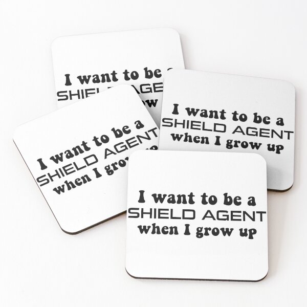 Item preview, I Want to Be a SHIELD Agent When I Grow Up designed and sold by samantha-rose12.