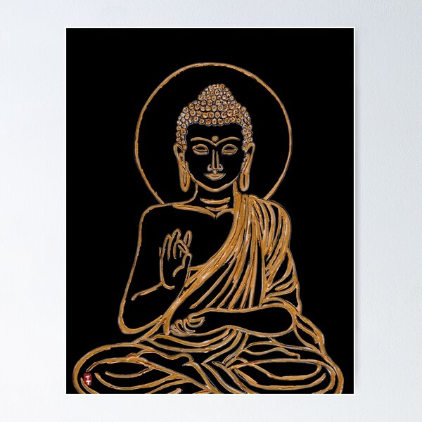 Just Breathe, Buddha hand and hummingbird Greeting Card for Sale by  Tiffany Roy