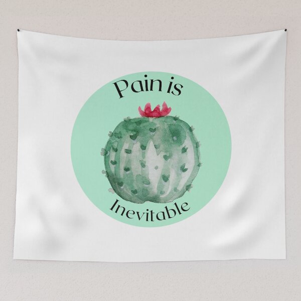 Item preview, Pain is inevitable designed and sold by Mechanical-Artt.