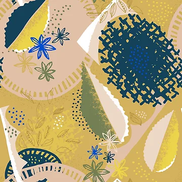 Artwork thumbnail, Masala - Abstract Pattern by NeptuneDesigns
