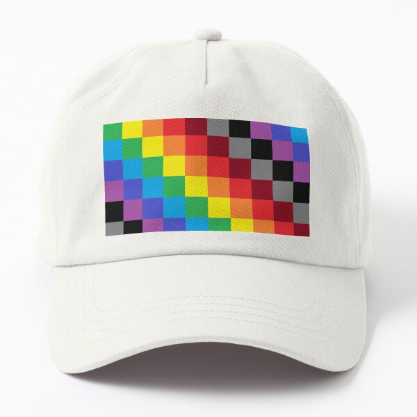 Colored Squares Dad Hat