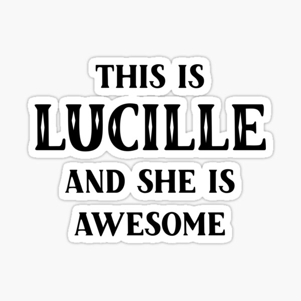 Item preview, This is Lucille designed and sold by caddystar.