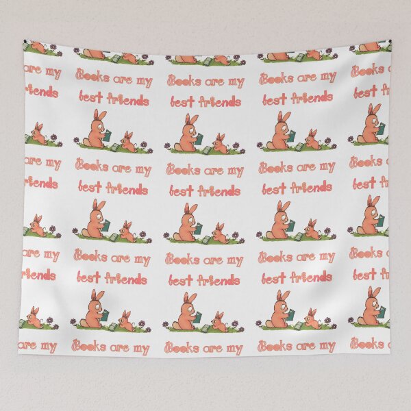 Aperçu de l'œuvre Books are my best friends - books sticker créée et vendue par NathBros.