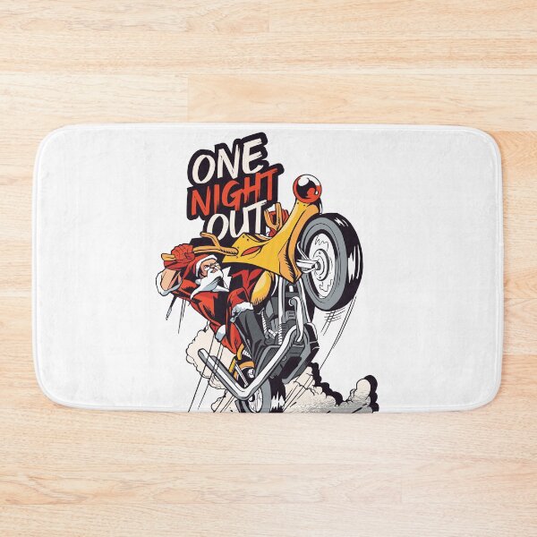Item preview, Santa motorbiker designed and sold by TRIBExSPACE.