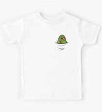 Zu viele Vögel! - Roter Spectacled Amazon Kinder T-Shirt