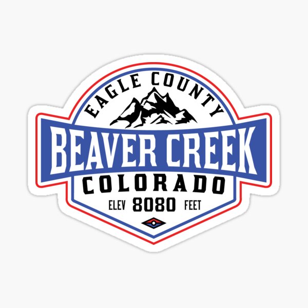 Beaver Creek Sticker Decal Colorado Vail Mountain Ski PO Snowboard Keystone 