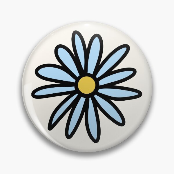Item preview, blue flower designed and sold by abby cartwright.