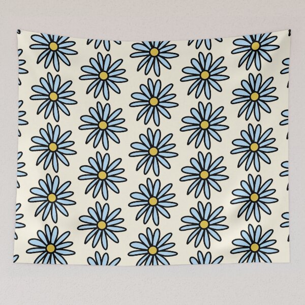 Item preview, blue flower designed and sold by abby cartwright.