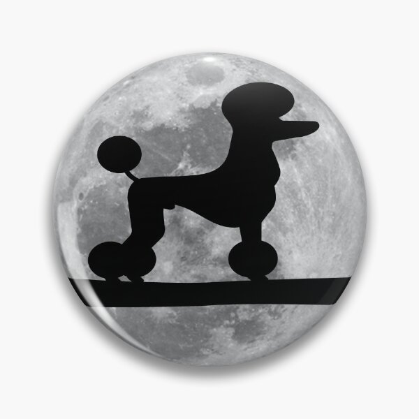 Item preview, Poodle Dog Night Moon poodle Lover designed and sold by alaechamlal.