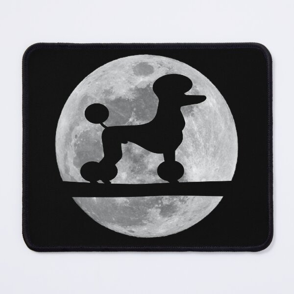 Item preview, Poodle Dog Night Moon poodle Lover designed and sold by alaechamlal.