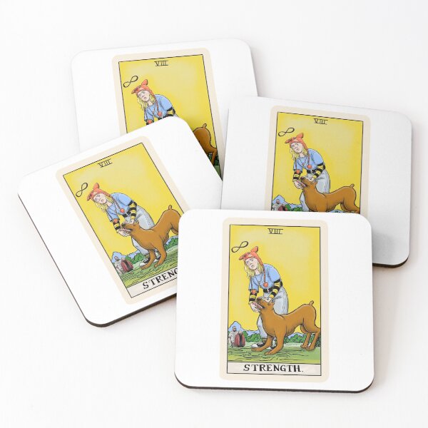 Item preview, Becky Strength Tarot Card designed and sold by DugMcFug.