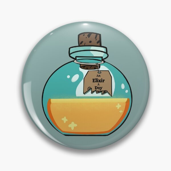 Item preview, Curse Curing Potion Bottle designed and sold by Designs-by-Lou.