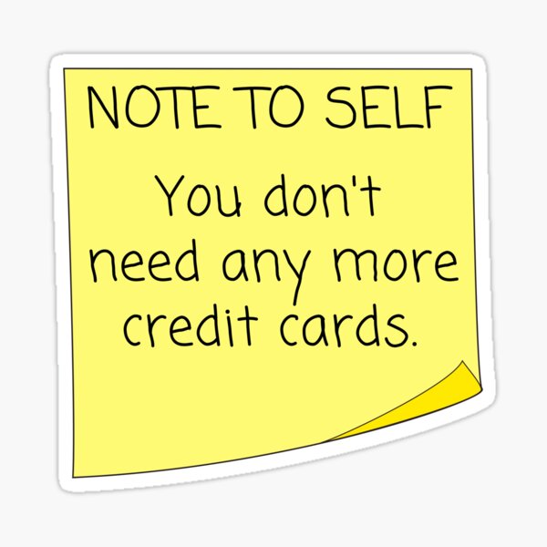 Artikel-Vorschau von Sie brauchen keine Kreditkarten mehr., designt und verkauft von theyellownotes.