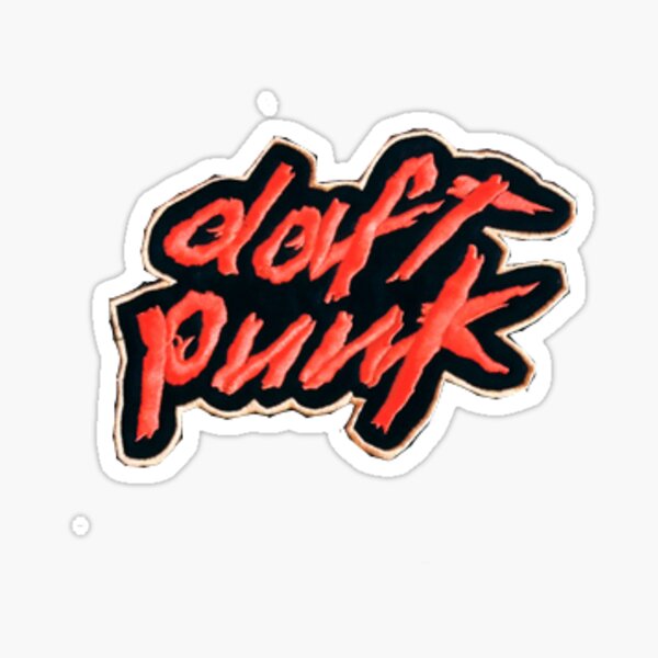 álbum de "deberes" de daft punk Pegatina