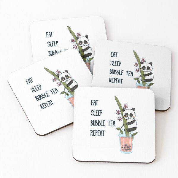 Item preview, Bubble tea panda - cute panda sticker designed and sold by NathBros.