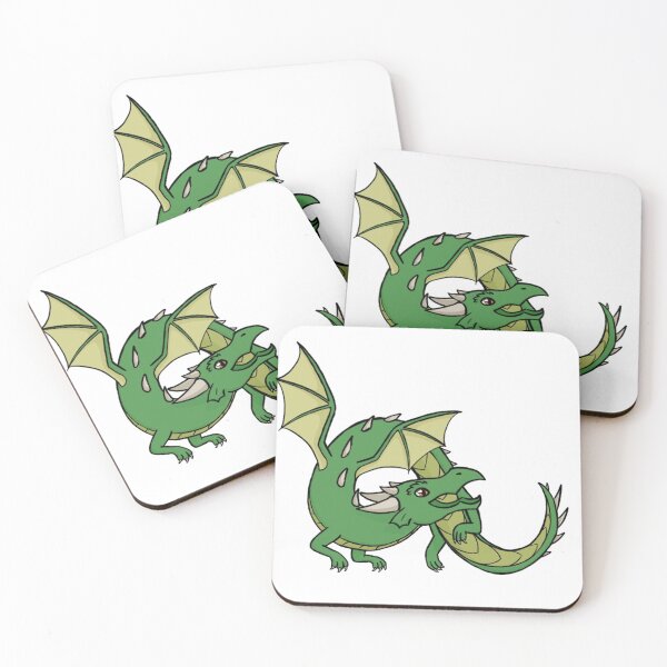 Item preview, Leafy Green Flying Dragon designed and sold by Acamuna.