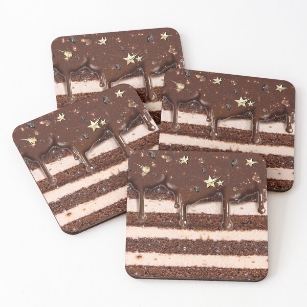 Item preview, Chocolate Melt Cake Bakery Sweet Yummy Cocoa Pattern designed and sold by Jolly-Yosei.