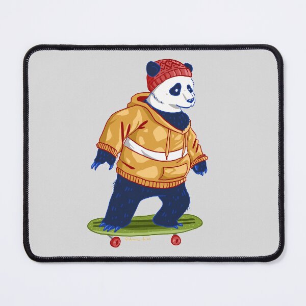 Item preview, Skater Panda designed and sold by drawsydaze.