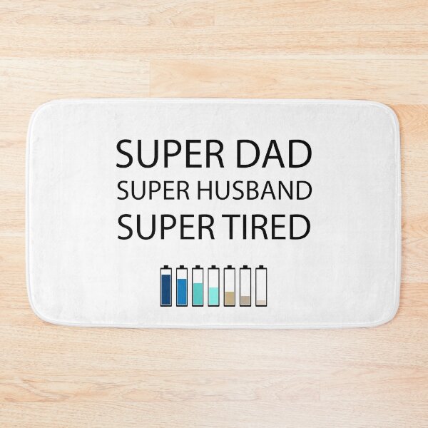 Artikelvorschau, Super Papa Super Ehemann Super müde || Bestes Geschenk für Väter entworfen und verkauft von BlackTulips.