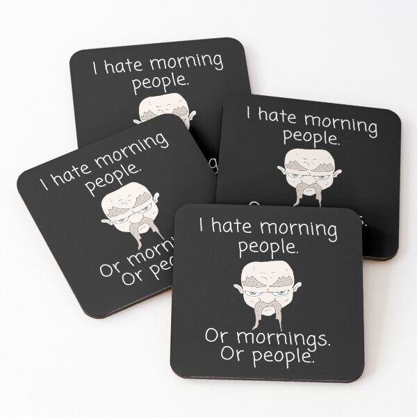 Item preview, I Hate Morning People Or Mornings Or People designed and sold by QLityProducts.