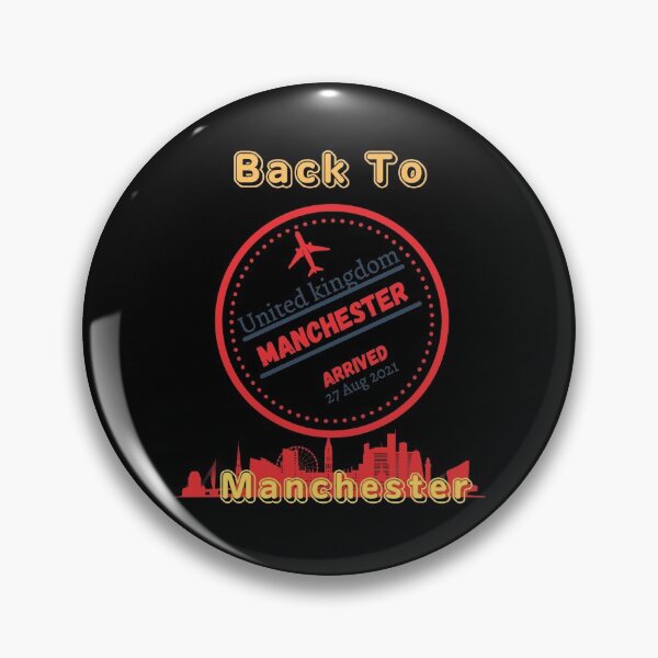 Item preview, Back To Manchester airport stamp Art designed and sold by Tshepomuza.