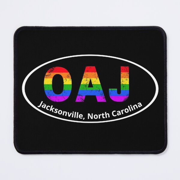 Item preview, Jacksonville North Carolina Rainbow Pride designed and sold by ShowMePride.