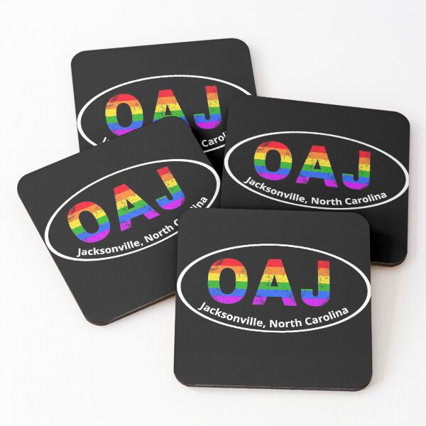 Item preview, Jacksonville North Carolina Rainbow Pride designed and sold by ShowMePride.