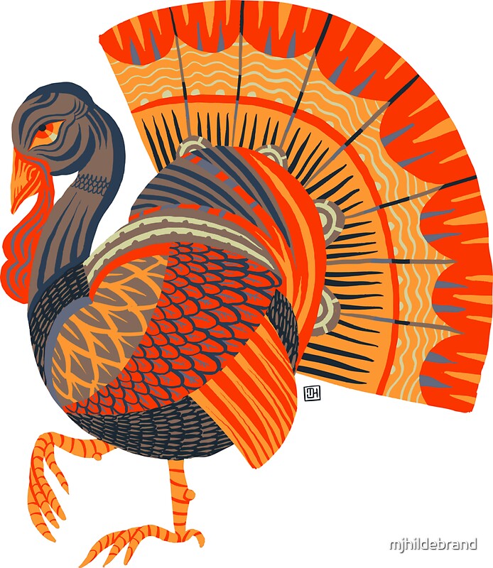 "Turkey" Stickers by mjhildebrand Redbubble