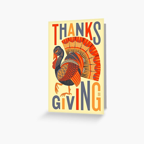 Turkey Greeting Card