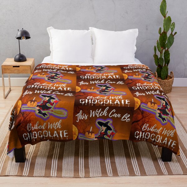 Item preview, This Witch Can Be Bribed With Chocolate designed and sold by WoodburyLake.