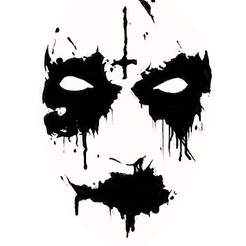 Corpse Paint Makeup - Black And White Sketch As Design Element For Black  Metal Or Death Metal Or Metal Music Design, Vector Illustration Royalty  Free SVG, Cliparts, Vectors, and Stock Illustration. Image 168779033.