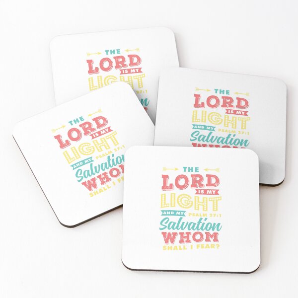Item preview, Psalm 27:1 Bible Verse designed and sold by garmentoffaith.