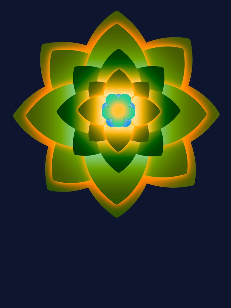 Thumbnail 7 of 7, Classic T-Shirt, Starlight Mandala Series 1 designed and sold by vkdezine.