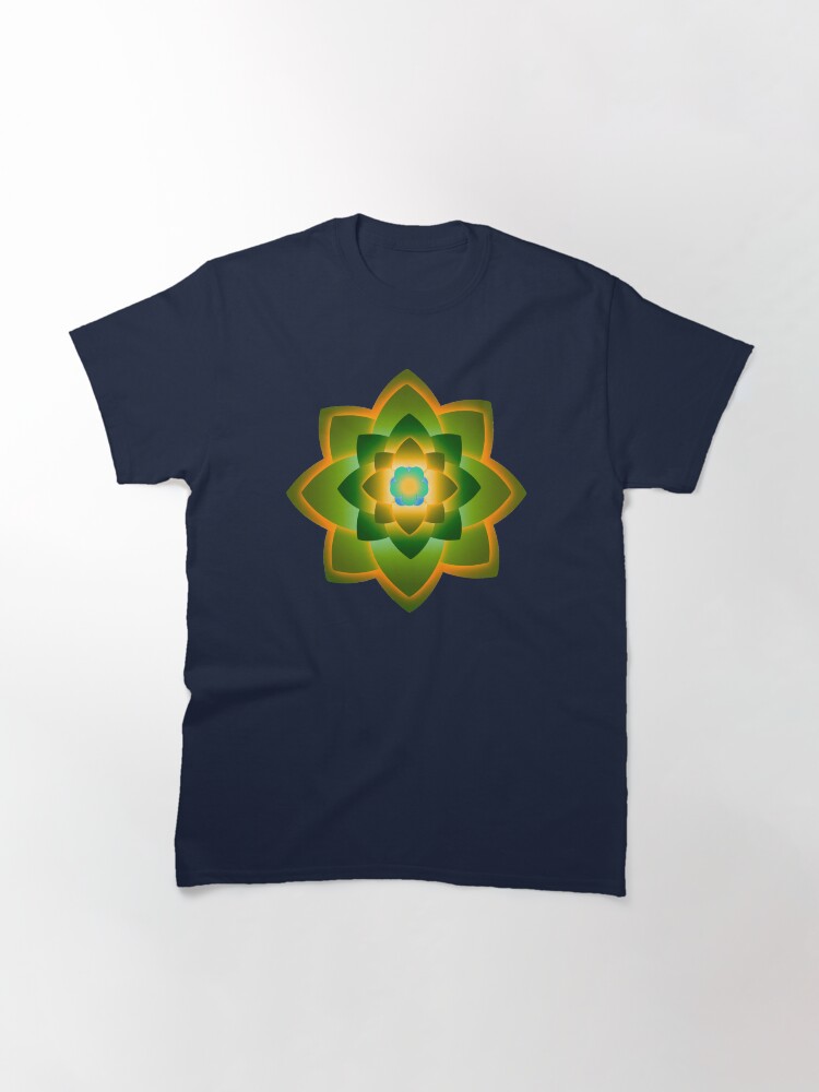 Thumbnail 3 of 7, Classic T-Shirt, Starlight Mandala Series 1 designed and sold by vkdezine.