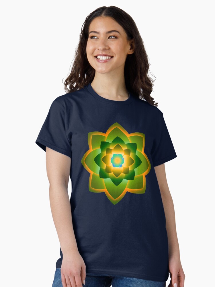 Thumbnail 1 of 7, Classic T-Shirt, Starlight Mandala Series 1 designed and sold by vkdezine.