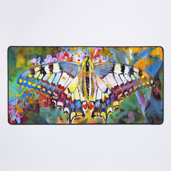 Old World Swallowtail Butterfly Desk Mat