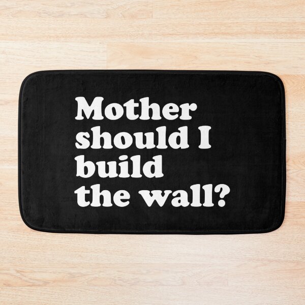 Item preview, Should I build the wall? (white) designed and sold by didijuca.
